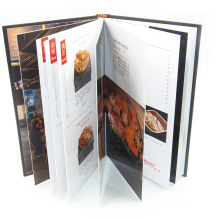 Cheap custom printed restaurant menu cook book